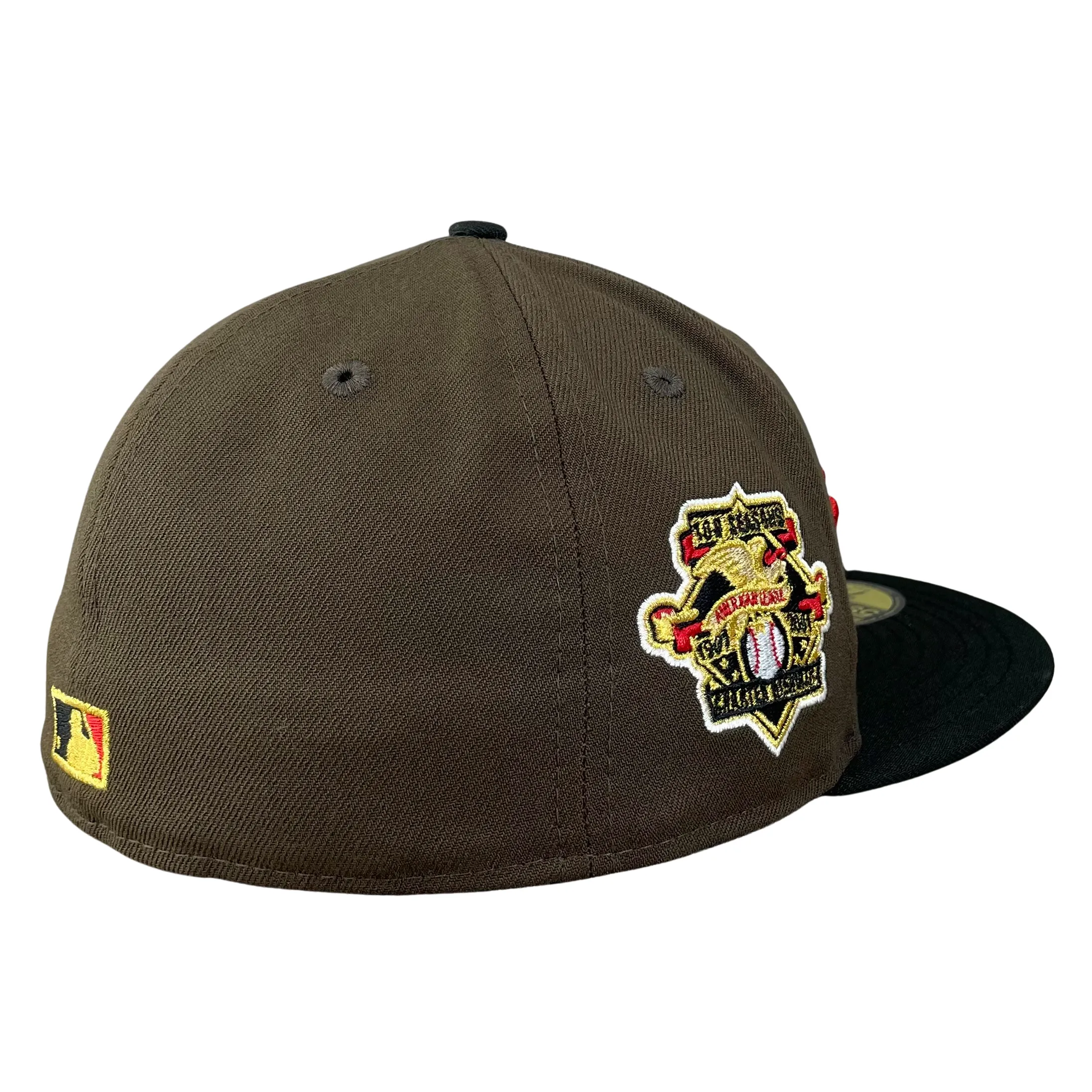 59FIFTY Cleveland Indians Brown/Black/Green 100 Seasons Patch