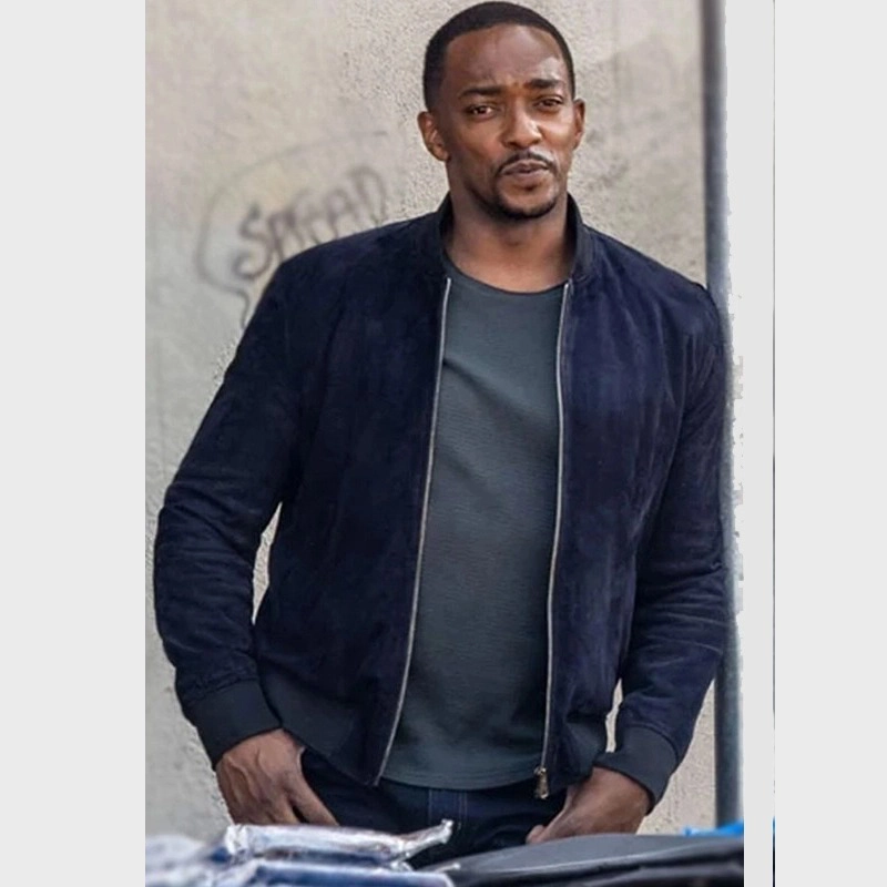 Captain America Brave New World Sam Wilson Suede Jacket
