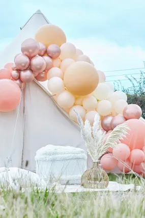 Ginger Ray Rose Gold And Nude Balloon Arch