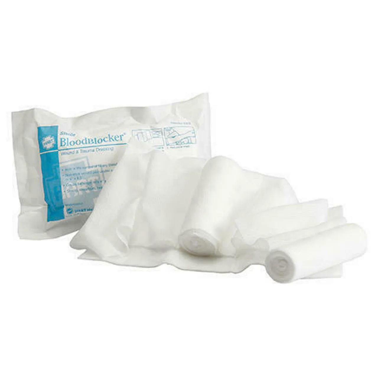 Hart Health BloodBlocker Trauma Dressing - Multi-Functional - First Aid Kit Refill