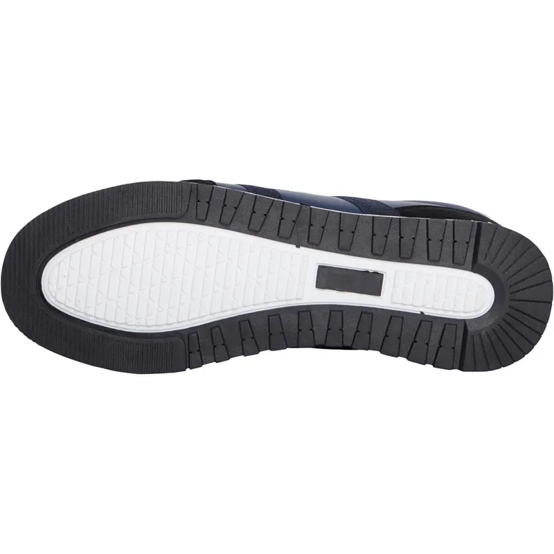 LUKE 1977 Mens Ray Trainers Navy/Black/White
