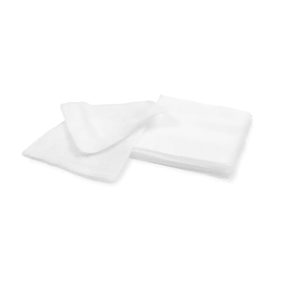 Meditrade BeeSana® Gauze Compress, Without X-Ray Detectable Thread, Sterile, 12-Ply, 5 x 5 cm
