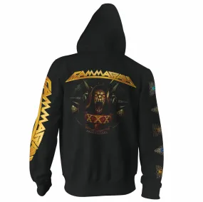 men's sweatshirt Gamma Ray - 30 Years Golden Logo - ART WORX - 712208-001  -  Metal-shop