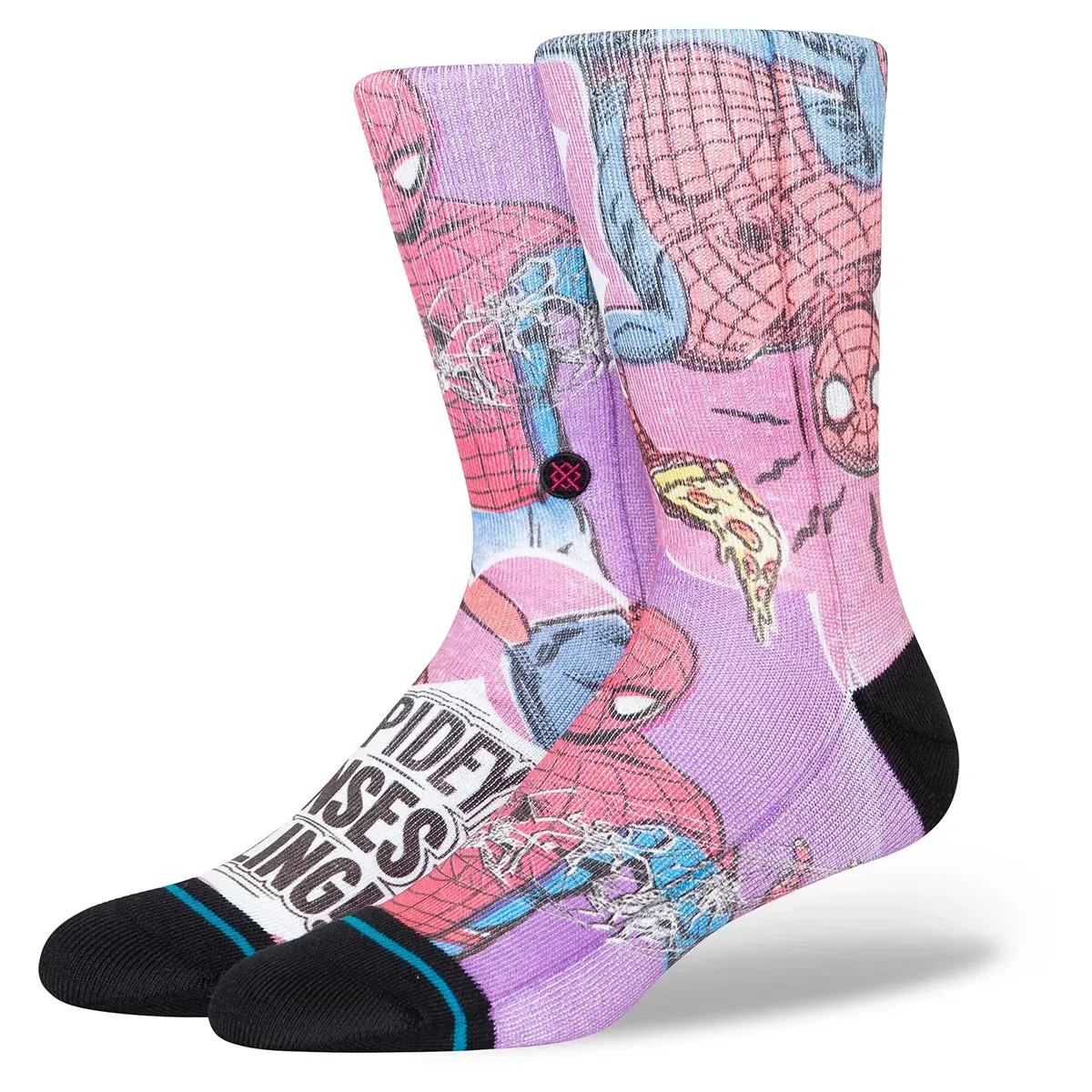 Stance Socks Spidey Senses - Magenta