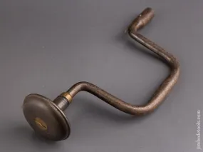 TAYLOR'S Patent Bit Brace by I. WILSON Earliest American Patented Brace- 85600