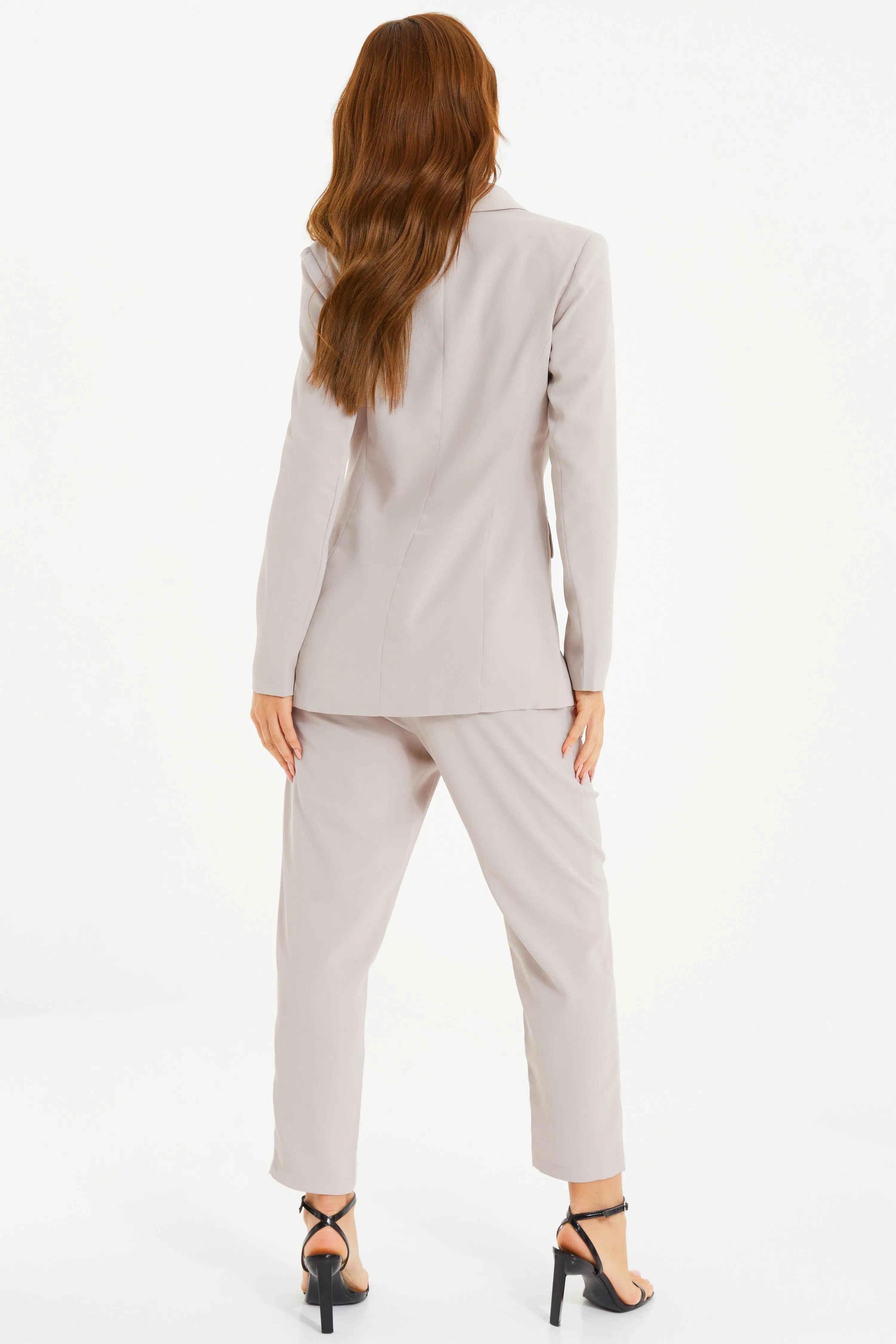 Trousers | High Waisted Tapered Trousers | Quiz