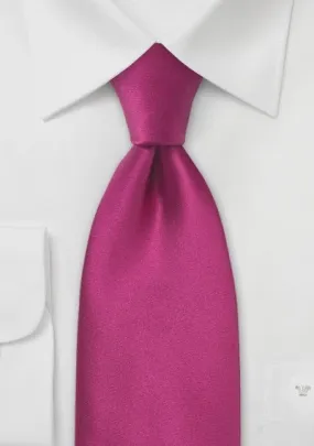 Unikrawatte Limoges magenta