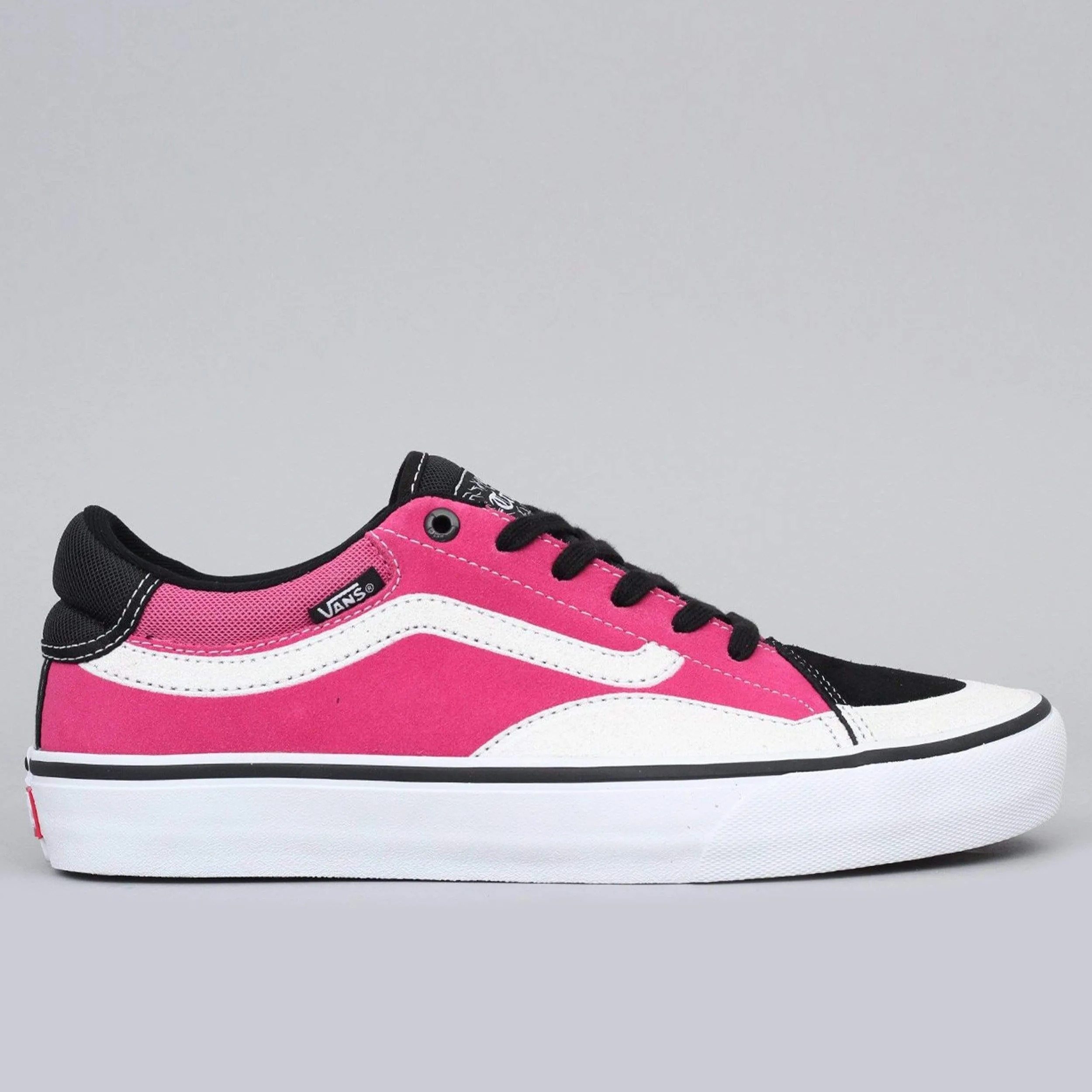 Vans TNT Advanced Prototype Shoes Black / Magenta / White from Slam City Skates London UK